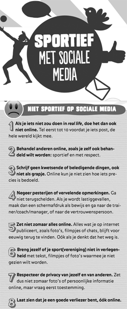 Misbruik van sociale media bij sportverenigingen wordt aangepakt