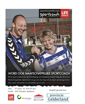 Poster AVV Columbia - Apeldoorn_1 maatschappelijke coach