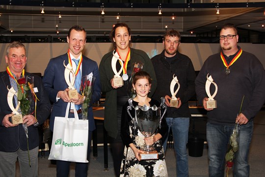 De winnaars sportverkiezing 2016