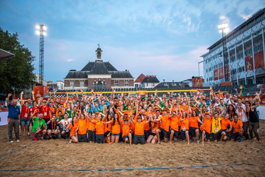 Foto beachvolleybal