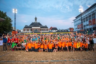 Foto beachvolleybal