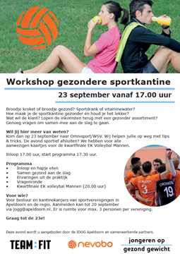 JOGG Gezondere sportkantine