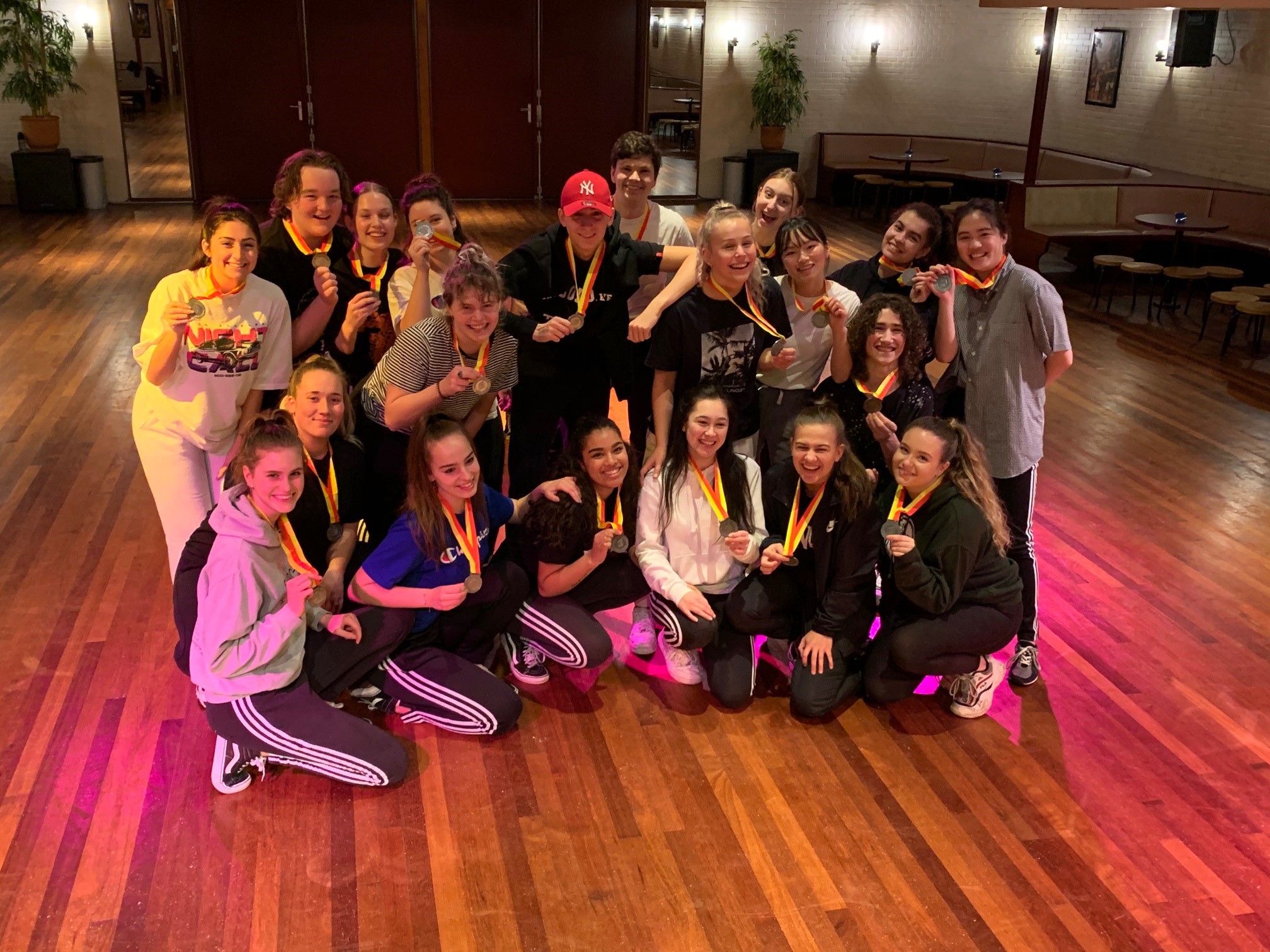 Sportpenning voor Wensink HipHop Rivals team 