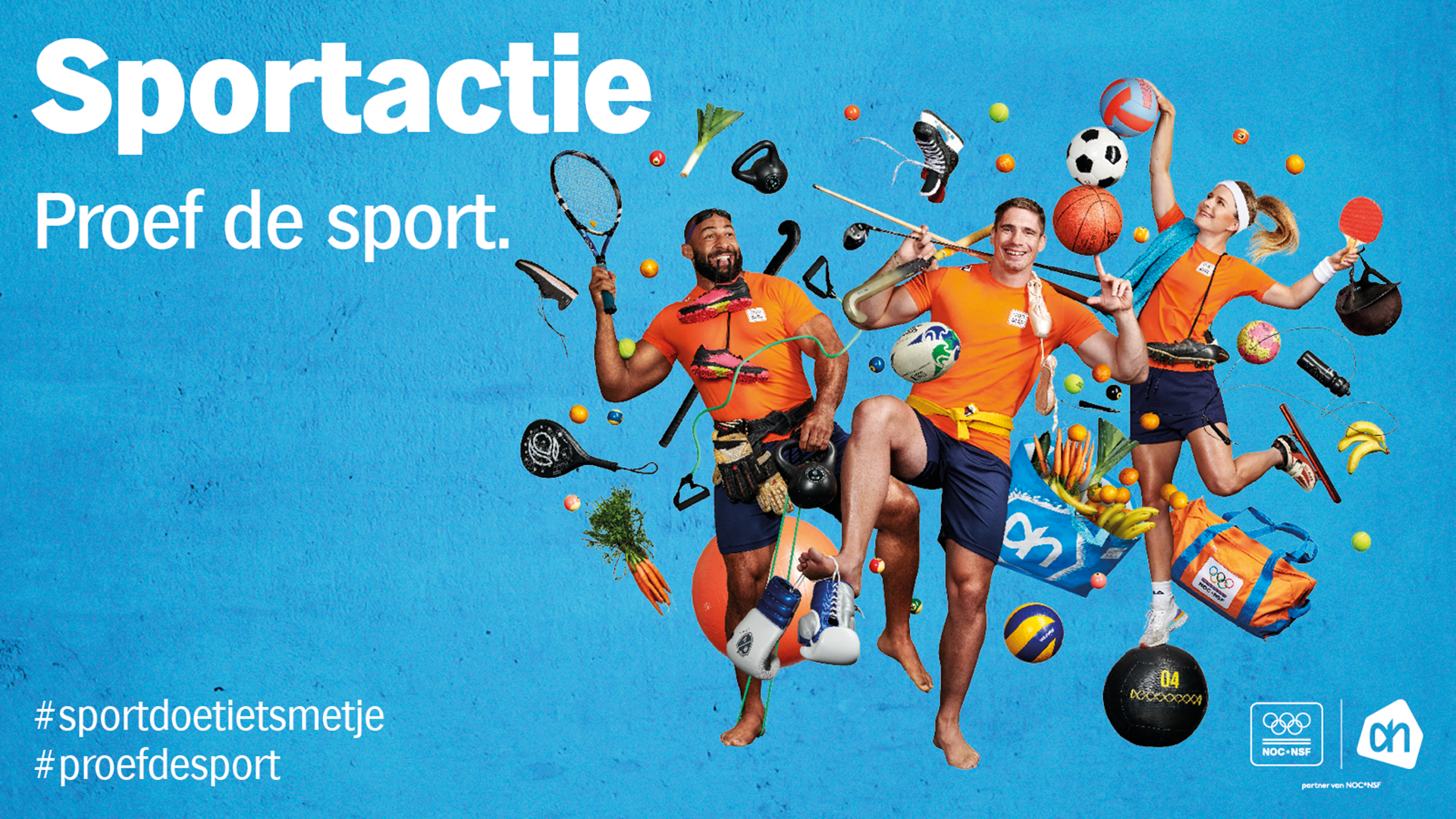 Doe mee met de sportactie en werf nieuwe leden