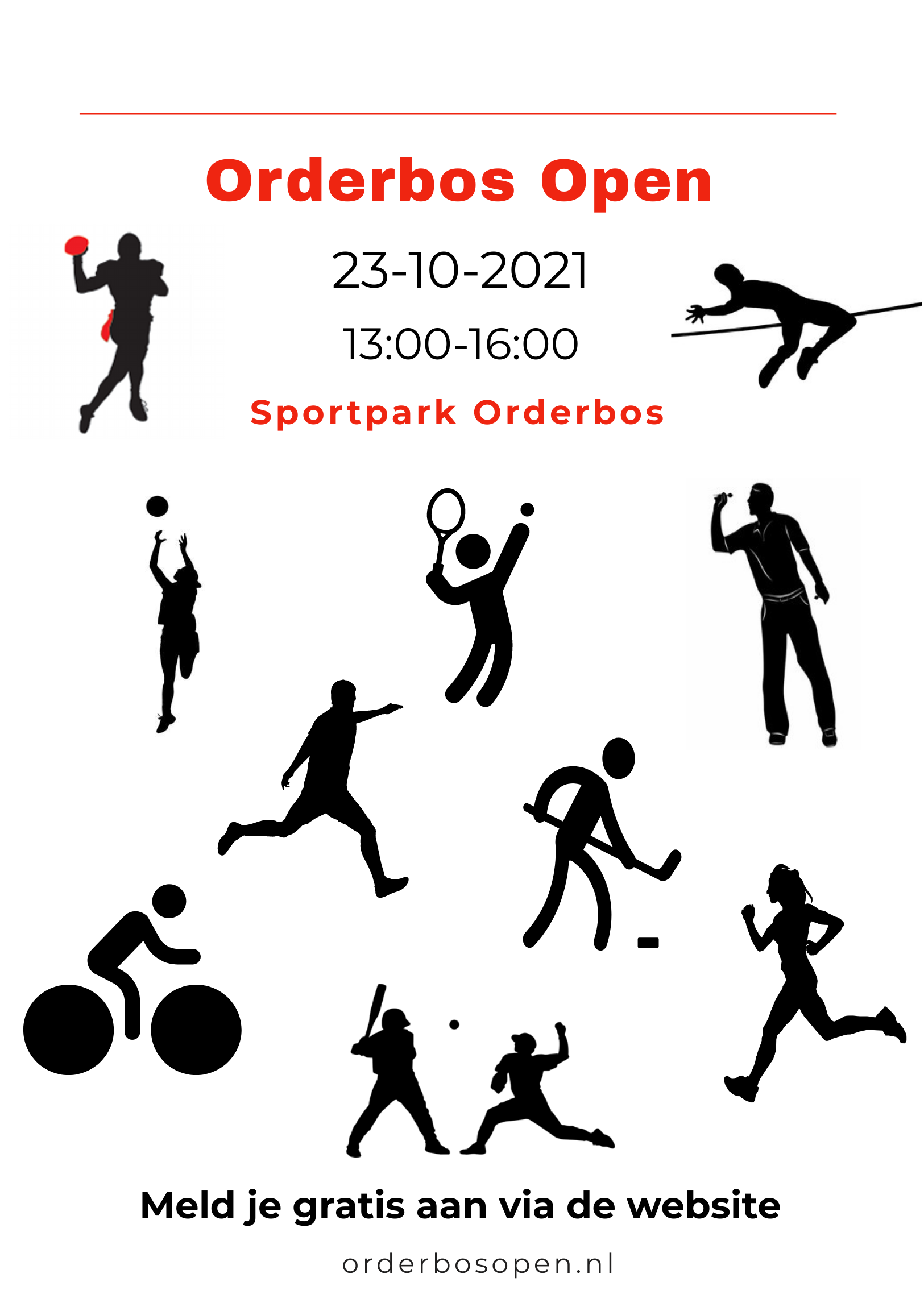 Orderbos Open – sportclinics voor iedereen