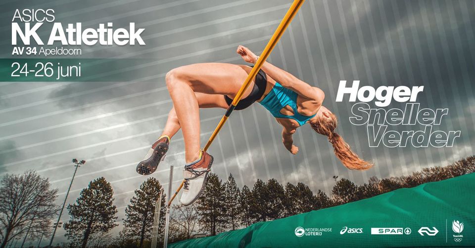 NK Atletiek bij AV'34 in Sportpark Orderbos