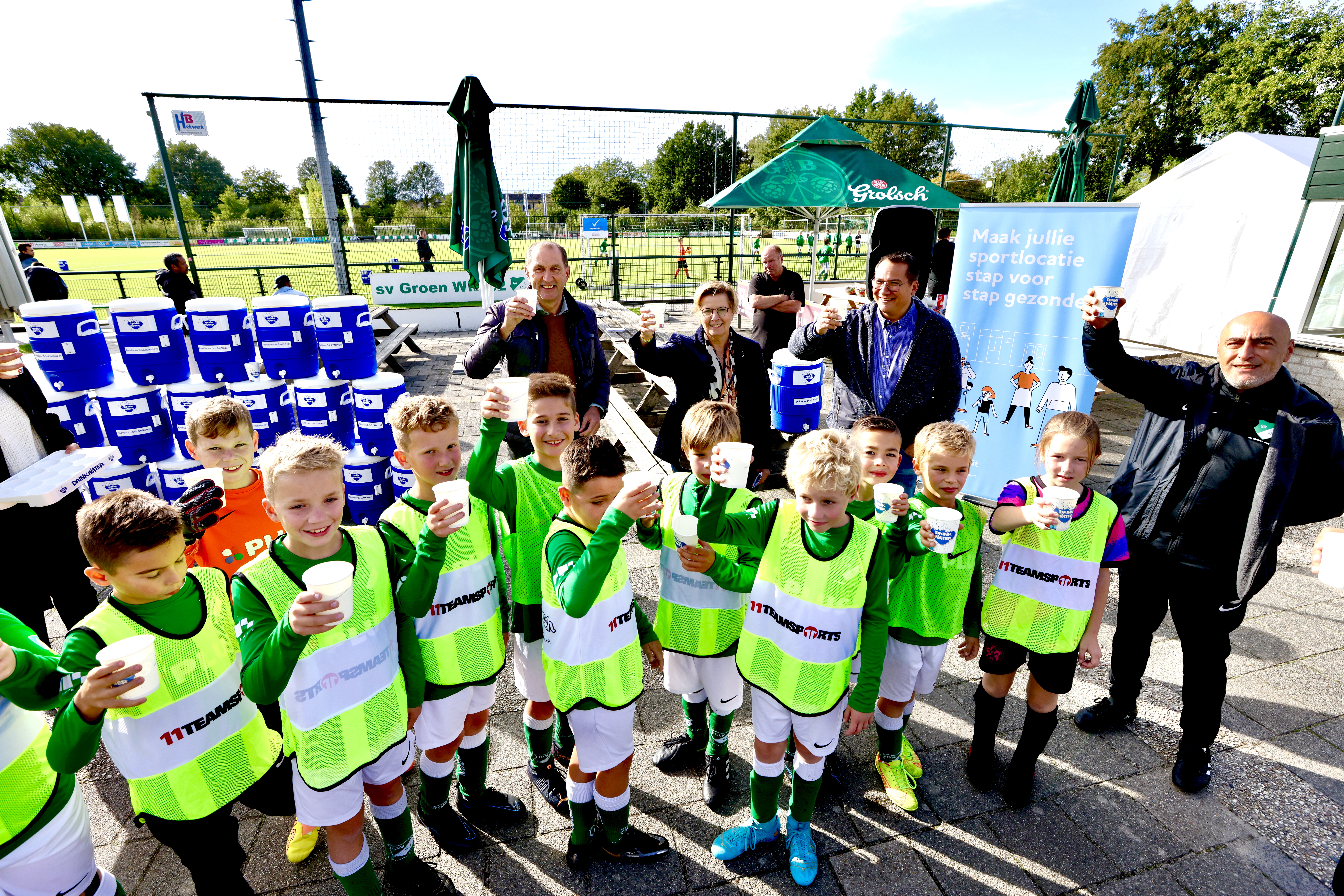 Apeldoornse sportverenigingen krijgen gratis drinkwaterton 