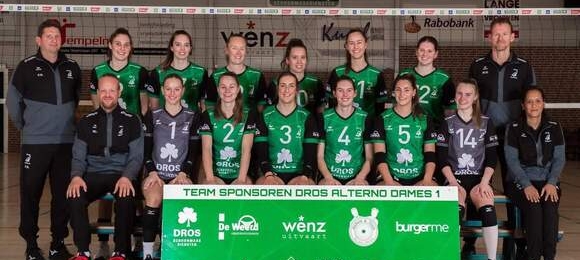 Damesteam Alterno kampioen in de topdivisie A volleybal!