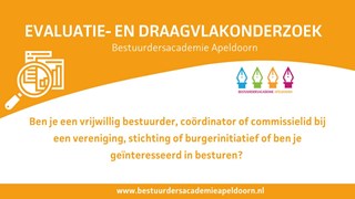 Evaluatie- en draagvlak onderzoek BA