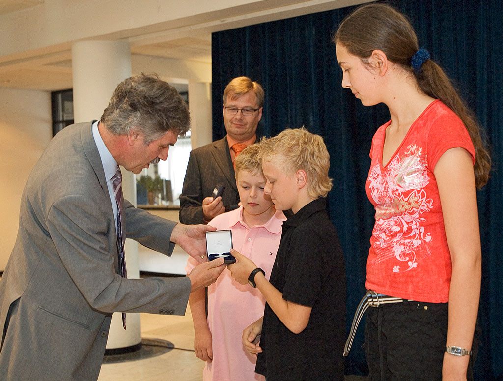 Vele sportkampioenen gehuldigd met een sportpenning