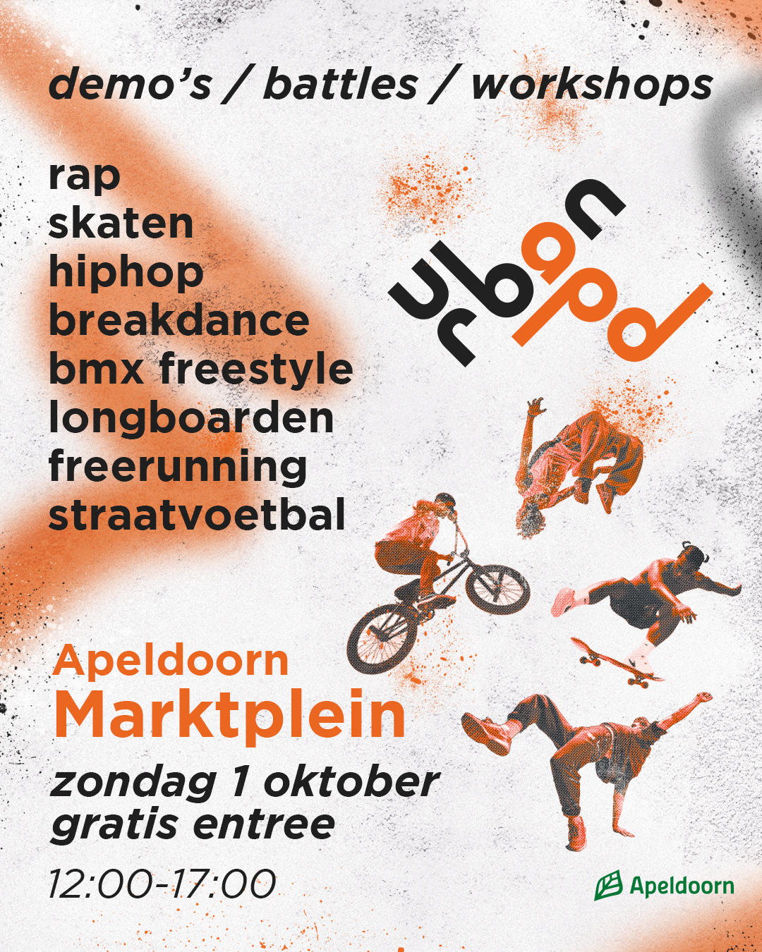 URBAN APD van start met 8 scenes, Alessio, Kleine John & Chavanté