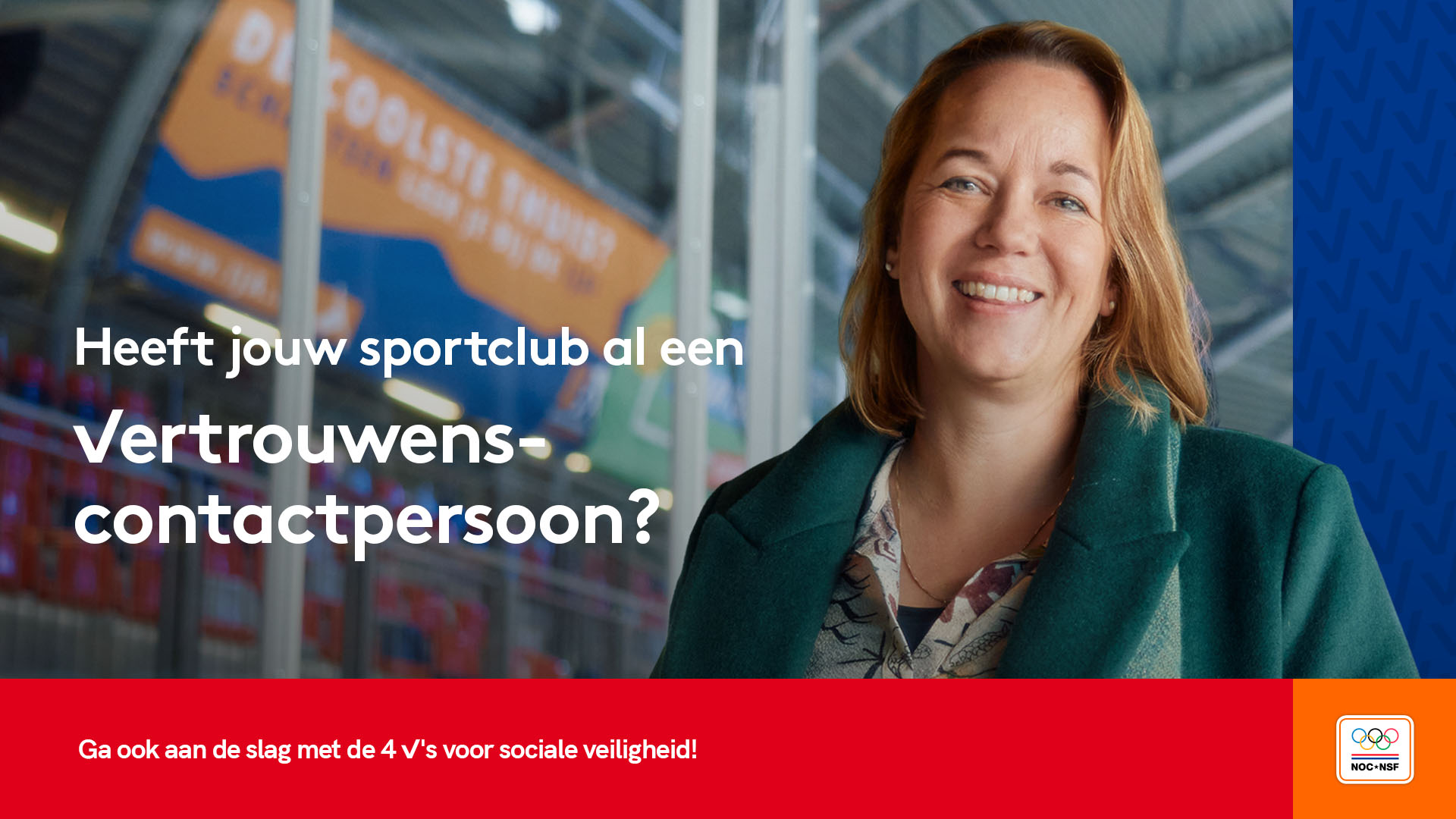 Training Vertrouwenscontactpersoon NOC*NSF zaterdag 9 maart in Apeldoorn