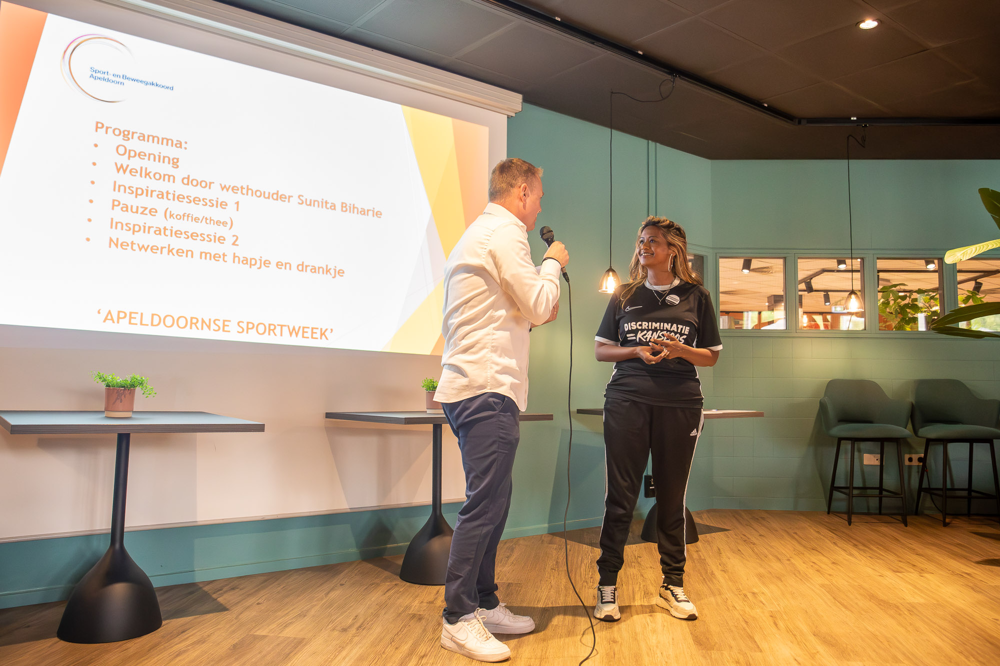 Geslaagd Sportcafé tijdens Apeldoornse Sportweek