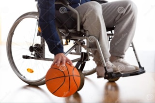 de-speler-van-het-rolstoelbasketbal
