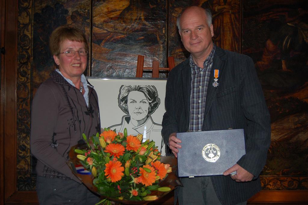 Voorzitter Bart Brouwer onderscheiden als Lid in Orde van Oranje Nassau
