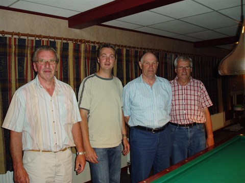 de vier finalisten 2008